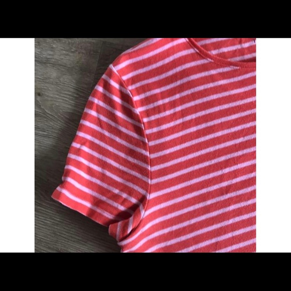 Talbots 100% Cotton Striped Tee - Picture 2 of 6